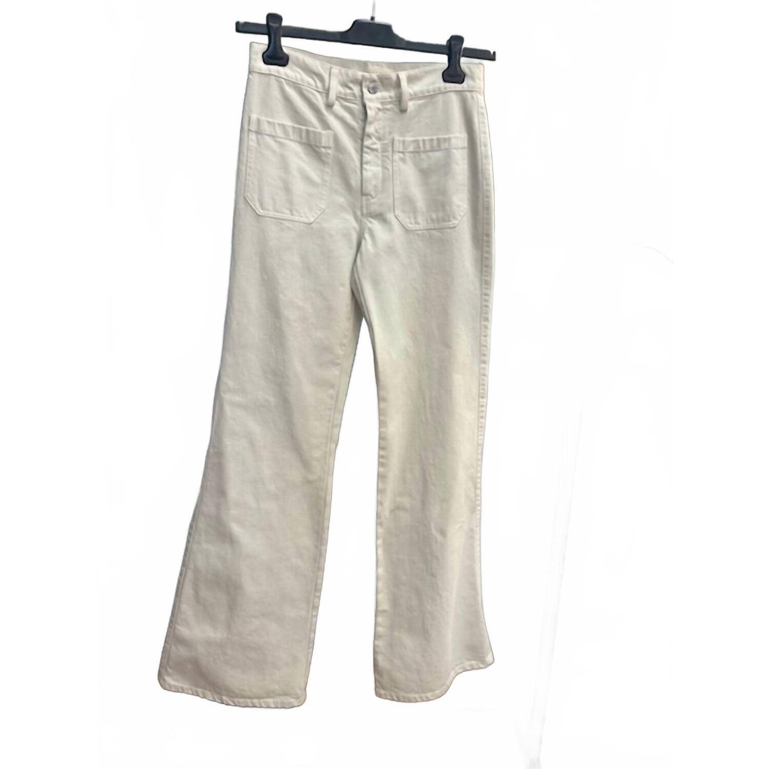 New Nili Lotan Women's Florence High-Rise Pant In Stone